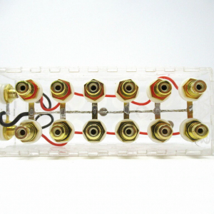 shca-clear-1-to-6-rca-distribution-block