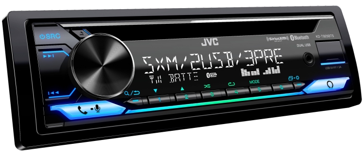 JVC KD-T925BTS single din reciever